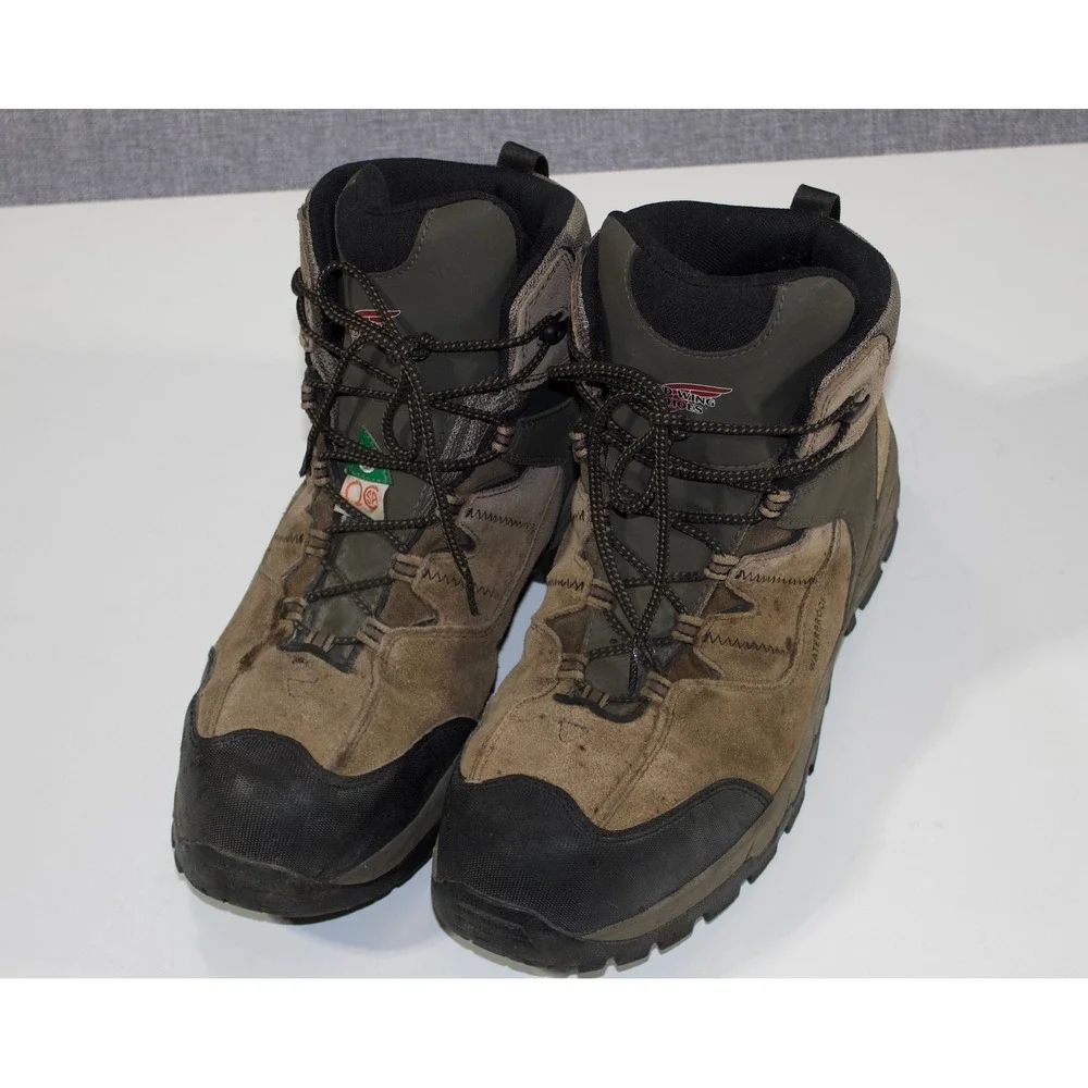 Red Wing Work Boots 3561 Mens Size 13 D Brown Waterproof Safety Toe EH PR SR